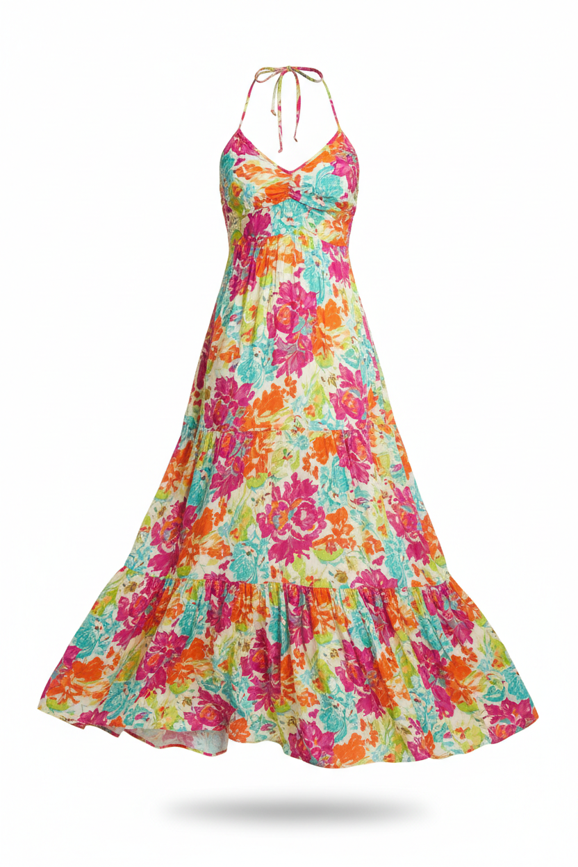 Floral Sundress - Women's Summer Dress